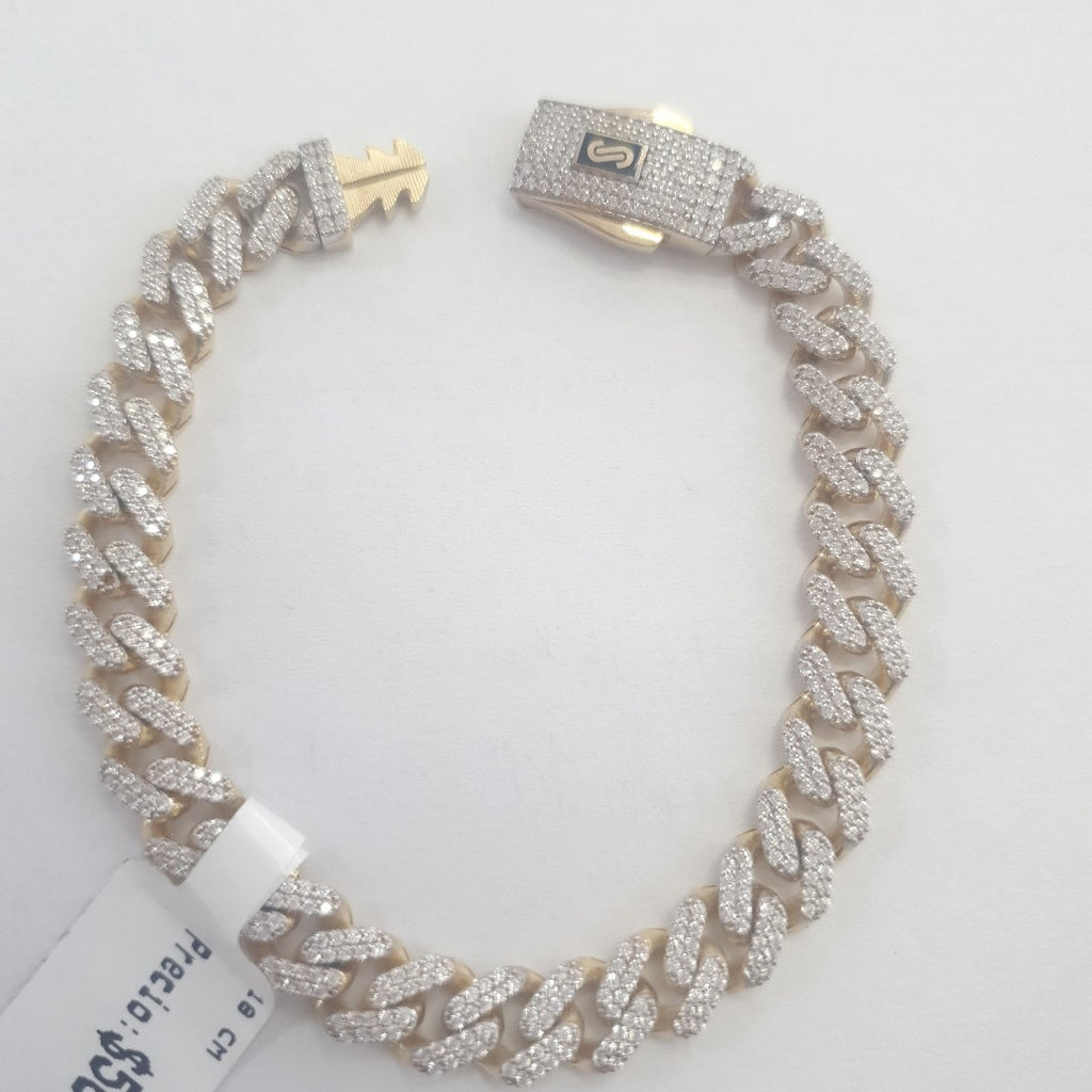 PULSERA MONACO ORO 14K 12.4 (NUEVO)