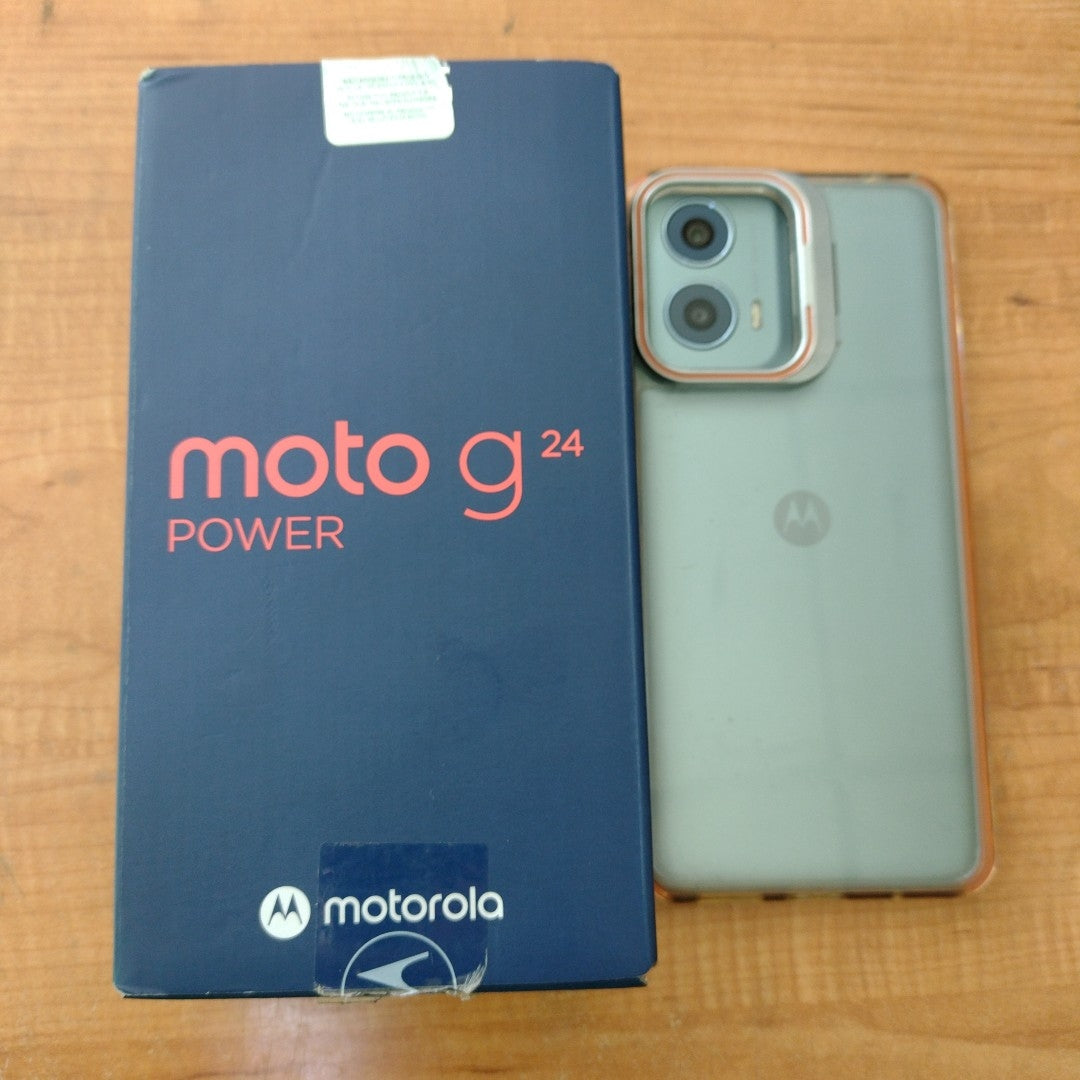 CELULAR MOTOROLA MOTO G24 POWER XT2425-1 (2024) 256 GB 8 GB RAM (SEMINUEVO)
