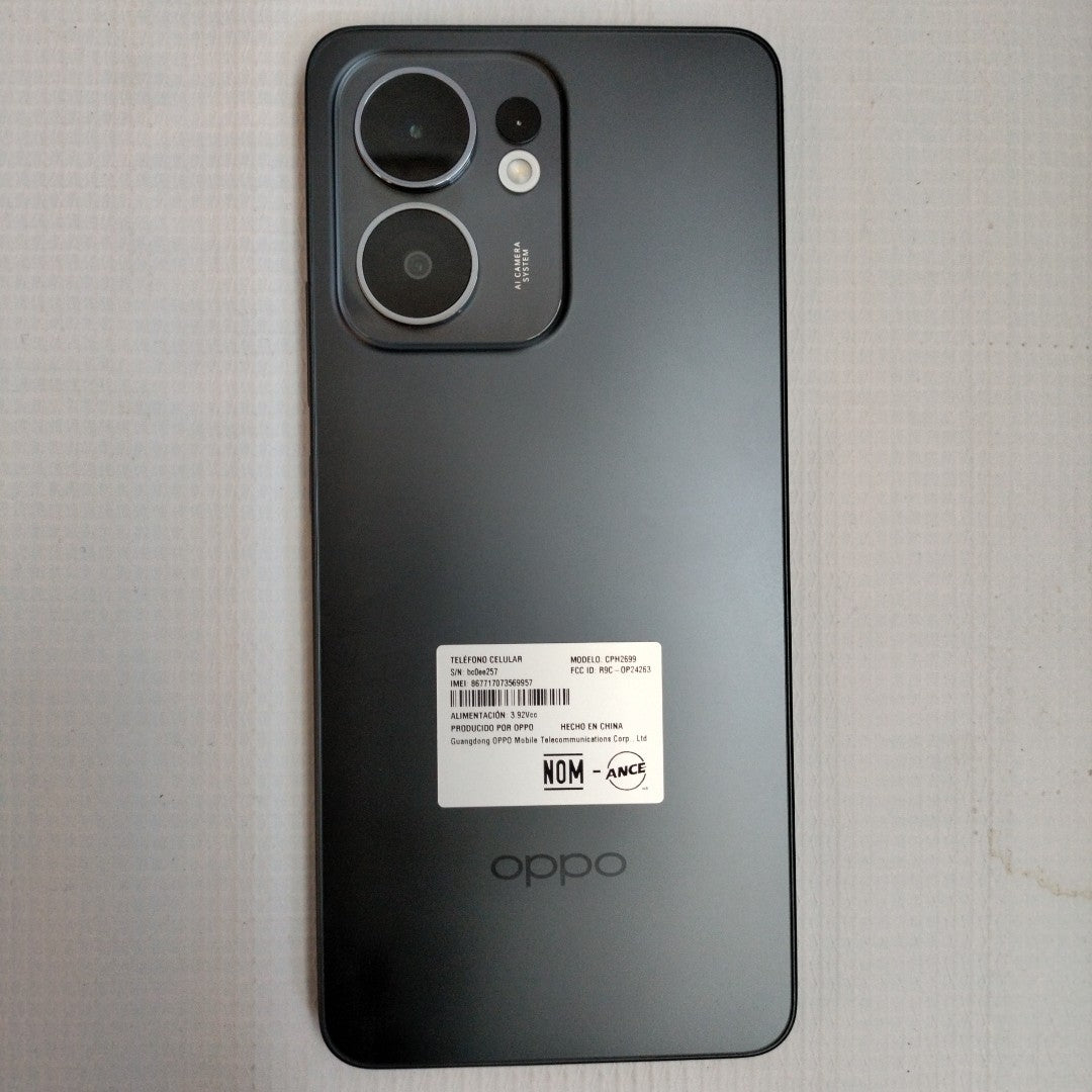 CELULAR OPPO  RENO 13F 5G CPH2699 (2025) 256 GB 12 GB RAM (SEMINUEVO)