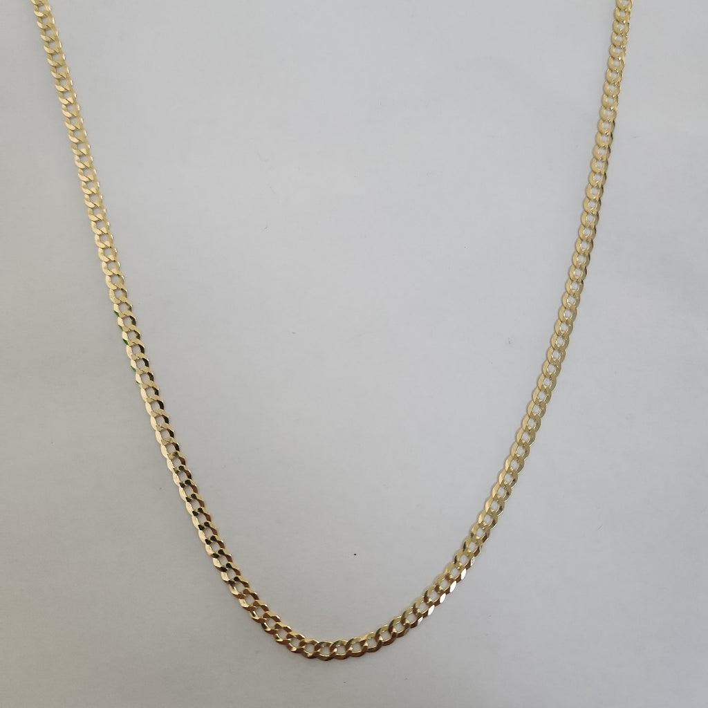 CADENAS BARBADA AMARILLA ORO 10K 5.8 (NUEVO)