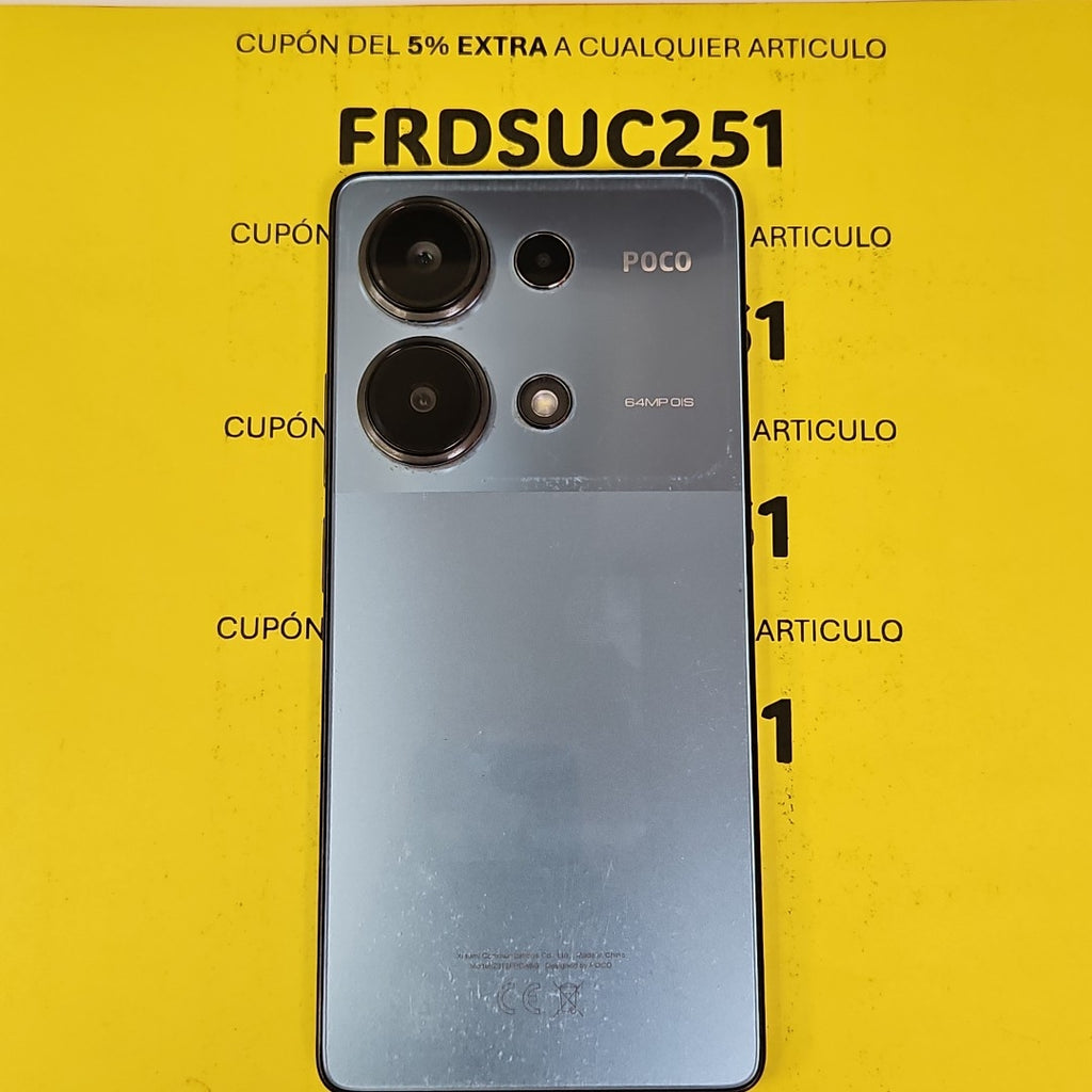 CELULAR XIAOMI POCO M6 PRO 2312FPCA6G (2024) 256 GB 8 GB RAM (SEMINUEVO)