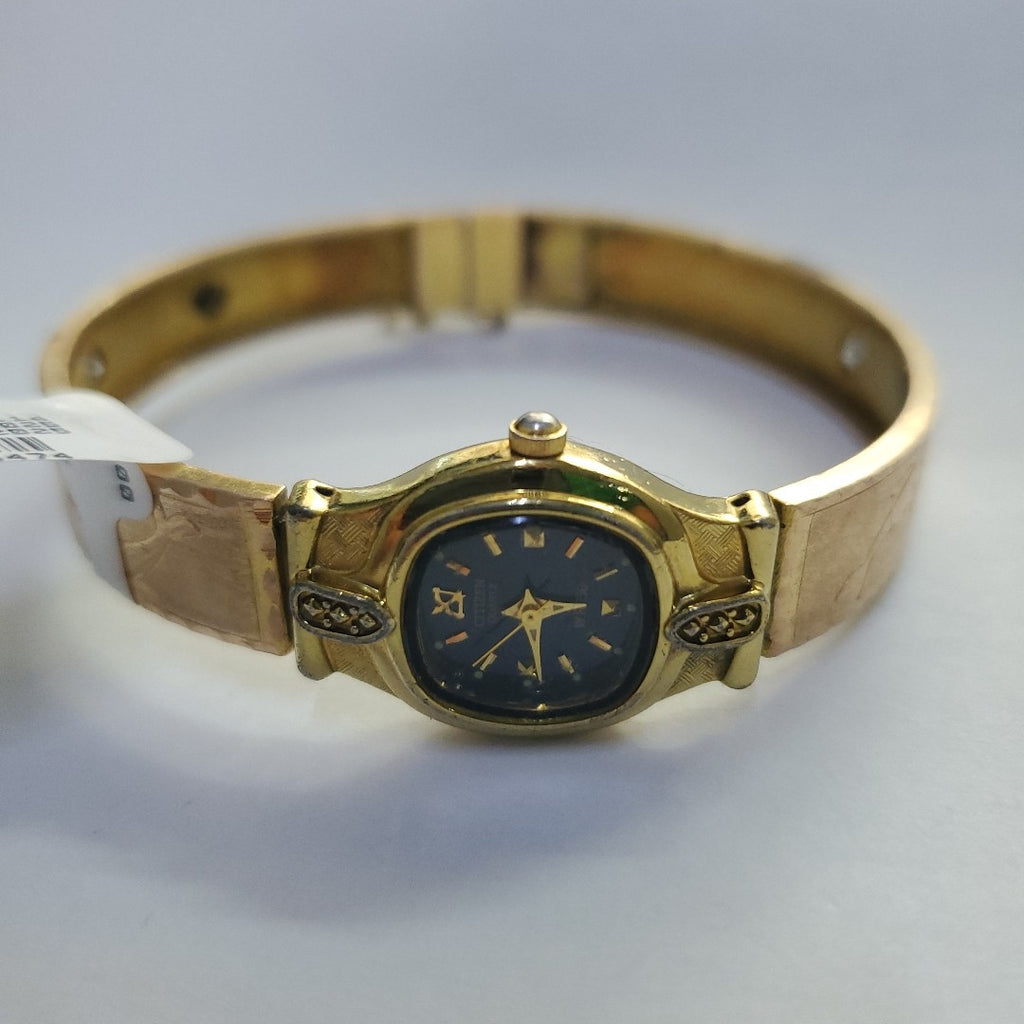 RELOJ CAJA ACERO PULSO ORO. ORO. 10 K 28.9 GRMS (SEMINUEVO)