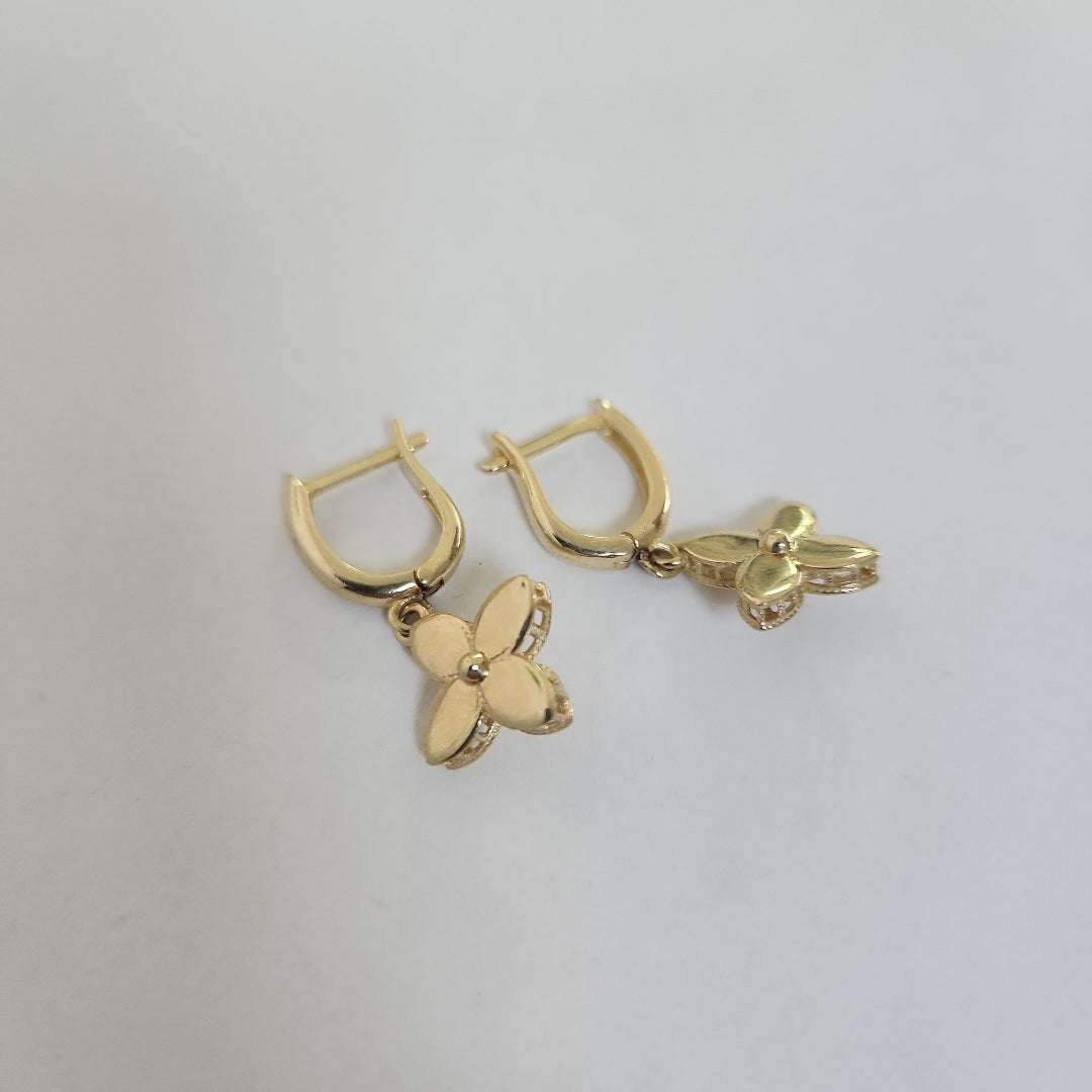 BROQUELES ORO 14K 3.1 (NUEVO)