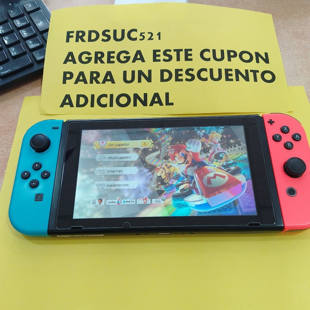CONSOLA DE VIDEOJUEGO NINTENDO SWITCH 32 GB (SEMINUEVO)