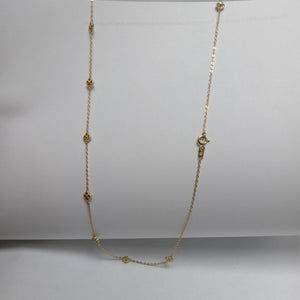 GARGANTILLAS ORO 14K 5.1 (NUEVO)