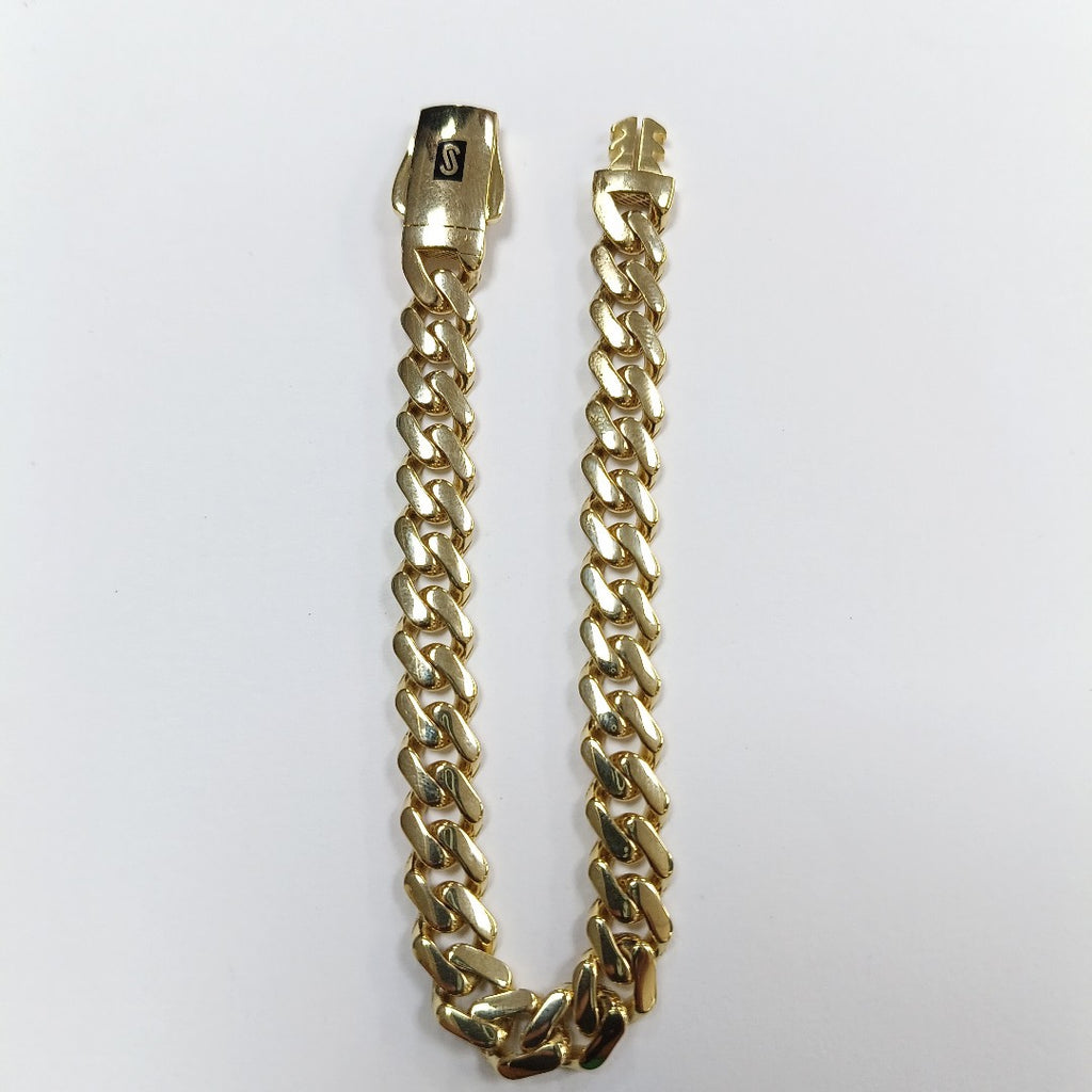 PULSERA MONACO ORO 14K 9.3 (NUEVO)