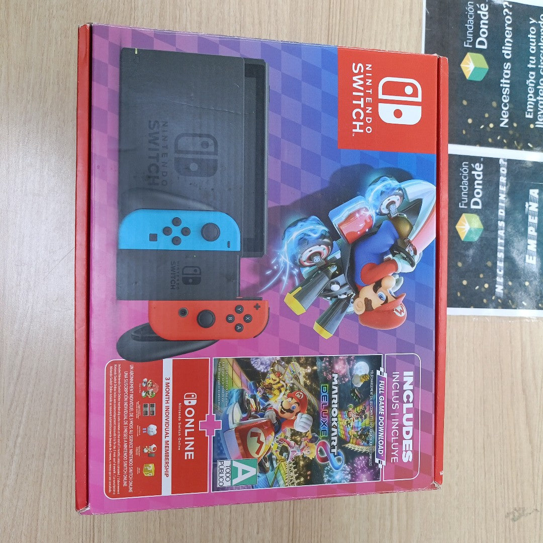 CONSOLA DE VIDEOJUEGO NINTENDO SWITCH 32 GB (SEMINUEVO)