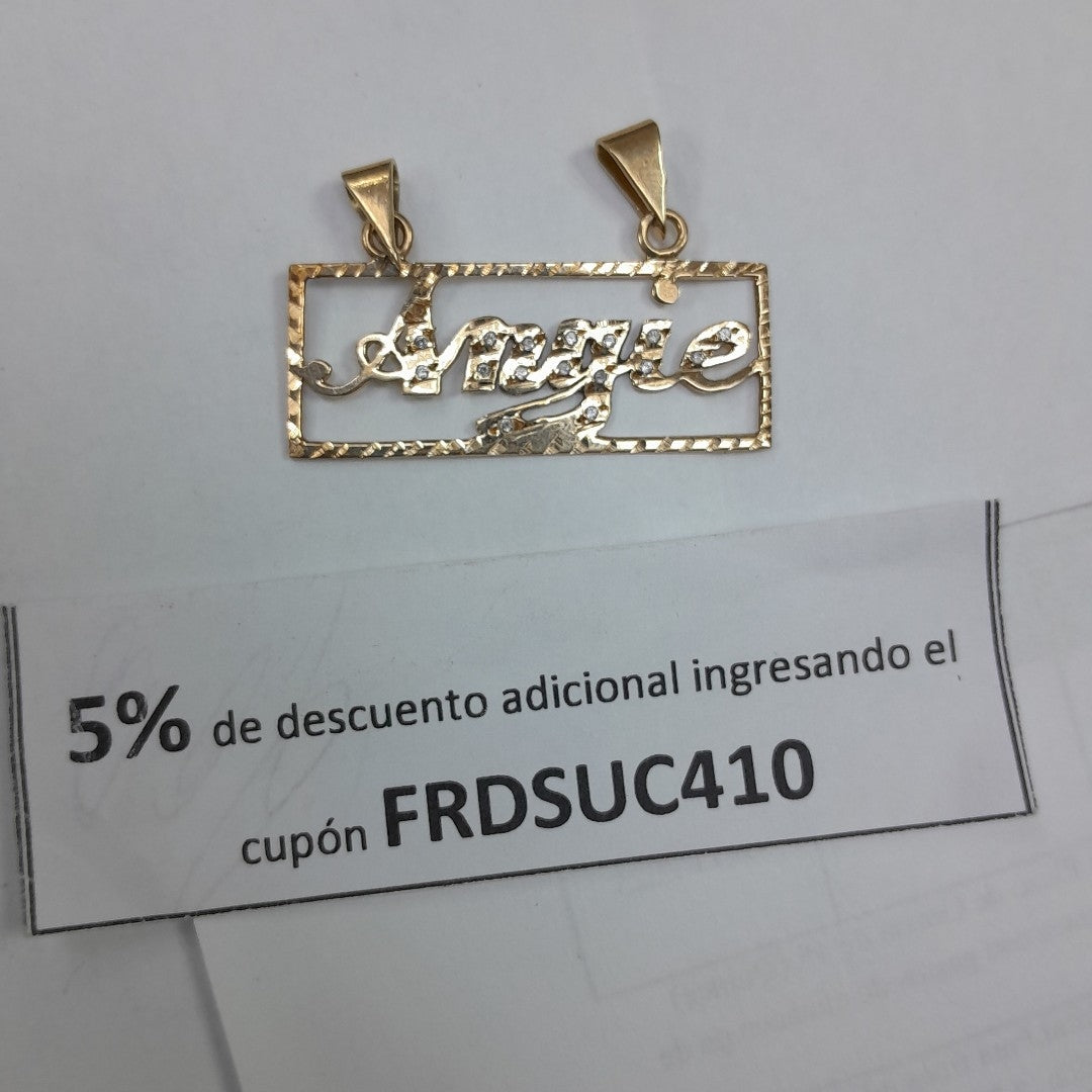 DIJE ORO 14 K 2,70 GRMS (SEMINUEVO)