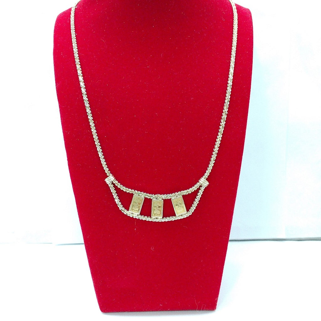GARGANTILLA. ORO. 14 K 17 GRMS (SEMINUEVO)