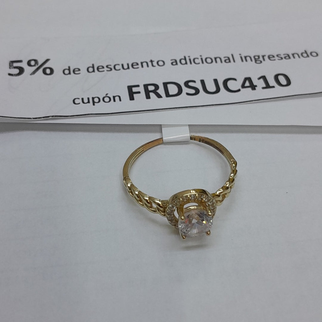 ANILLITO. ORO. 10 K 1.6 GRMS (SEMINUEVO)