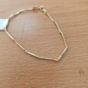 PULSERAS DAMA ORO 14K 3.5 (NUEVO)
