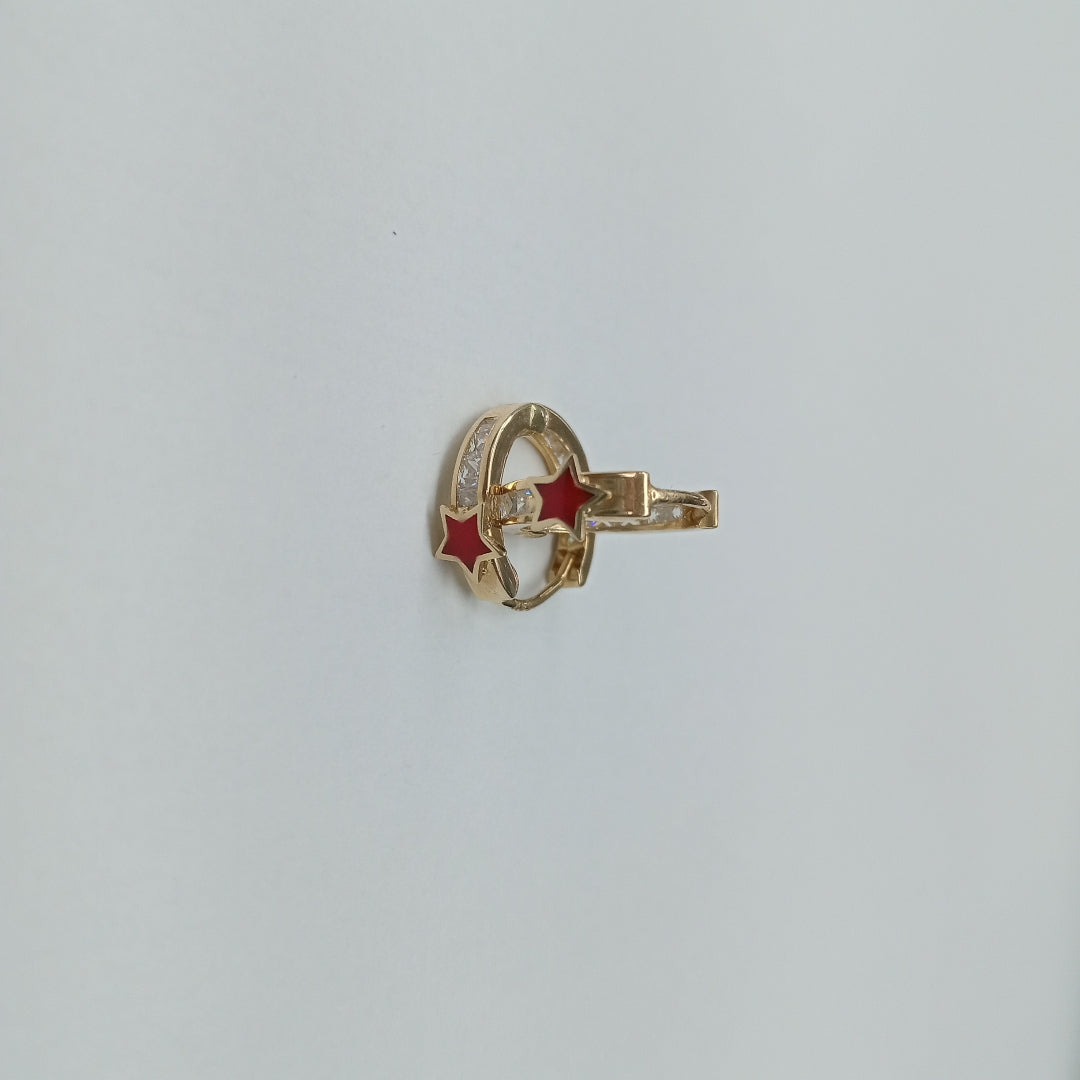 ARRACADAS PAR. ORO. 14 K 1.3 GRMS (SEMINUEVO)
