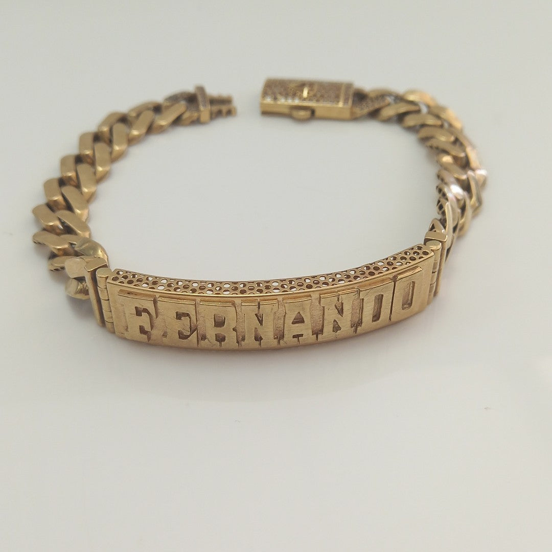 ESCLAVA. ORO. 14 K 21.2 GRMS (SEMINUEVO)