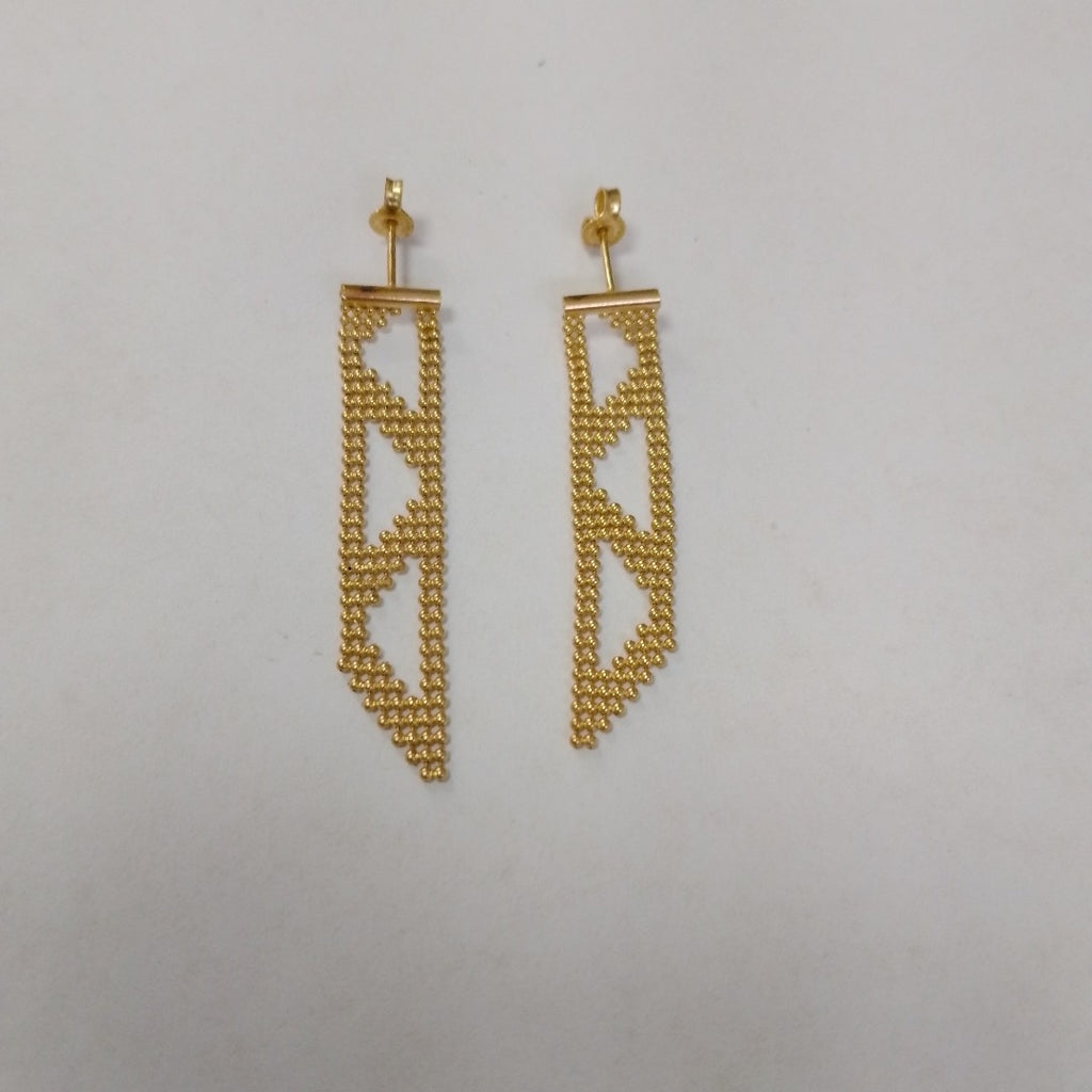 BROQUELES PAR ORO 14 K 3,50 GRMS (SEMINUEVO)