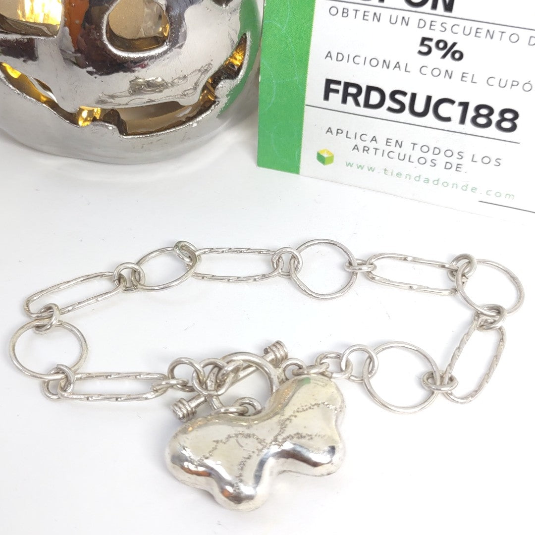 PULSERA PLATA 13,60 GRMS (SEMINUEVO)