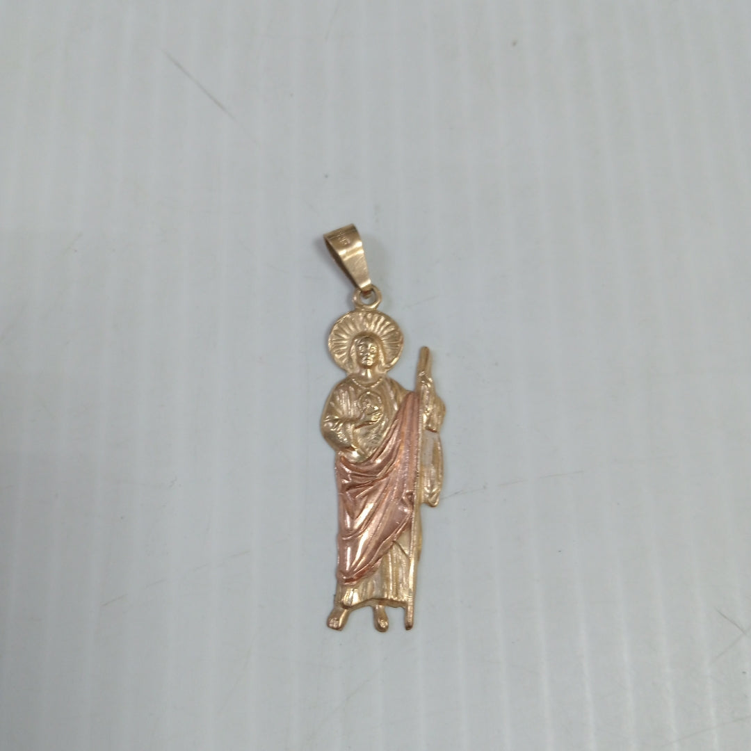 DIJE. ORO, ORO COMBINADO. 10 K 2.6 GRMS (SEMINUEVO)