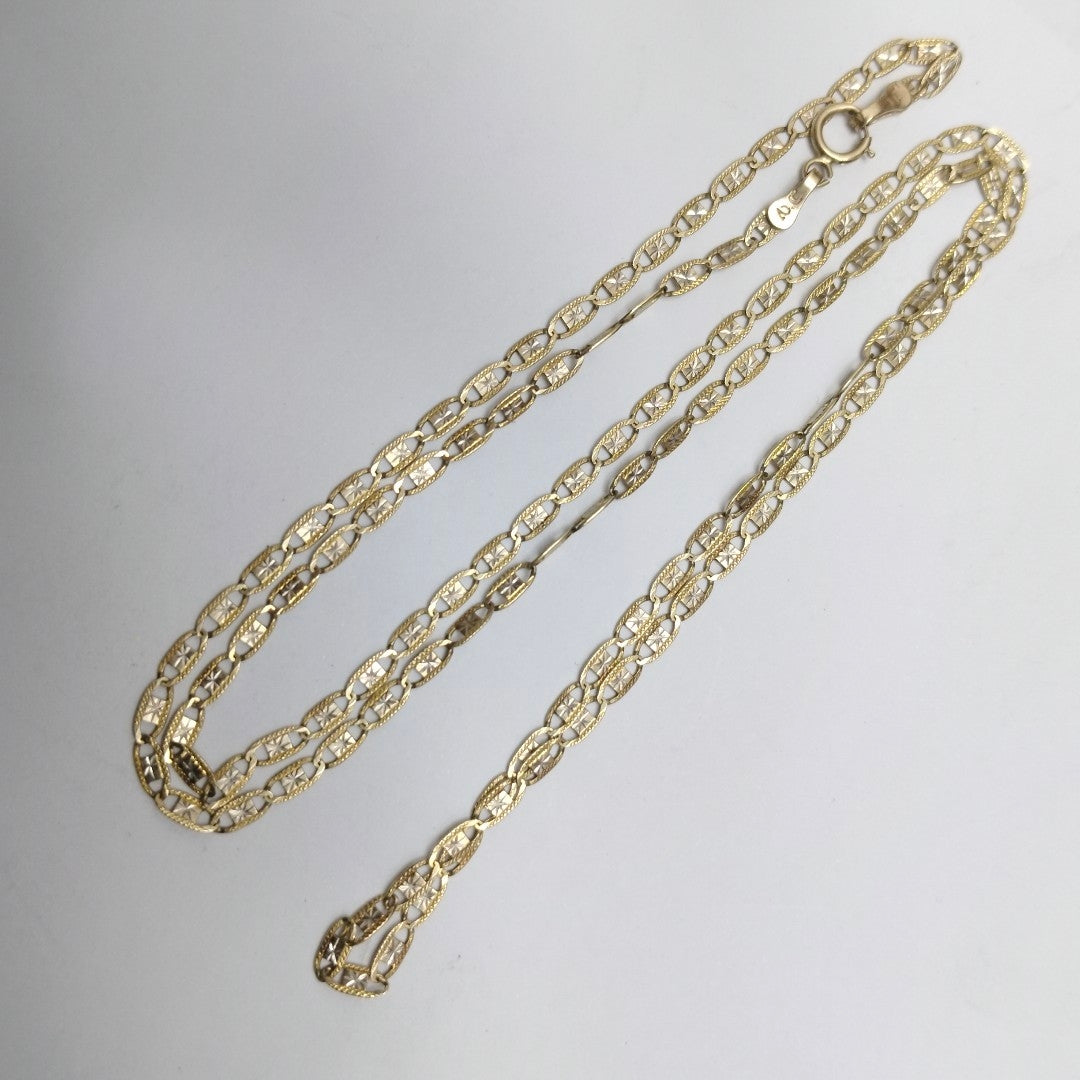 CADENA. ORO. 10 K 3.5 GRMS (SEMINUEVO)