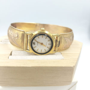 RELOJ CAJA ACERO PULSO ORO ORO 8 K 24,50 GRMS (SEMINUEVO)