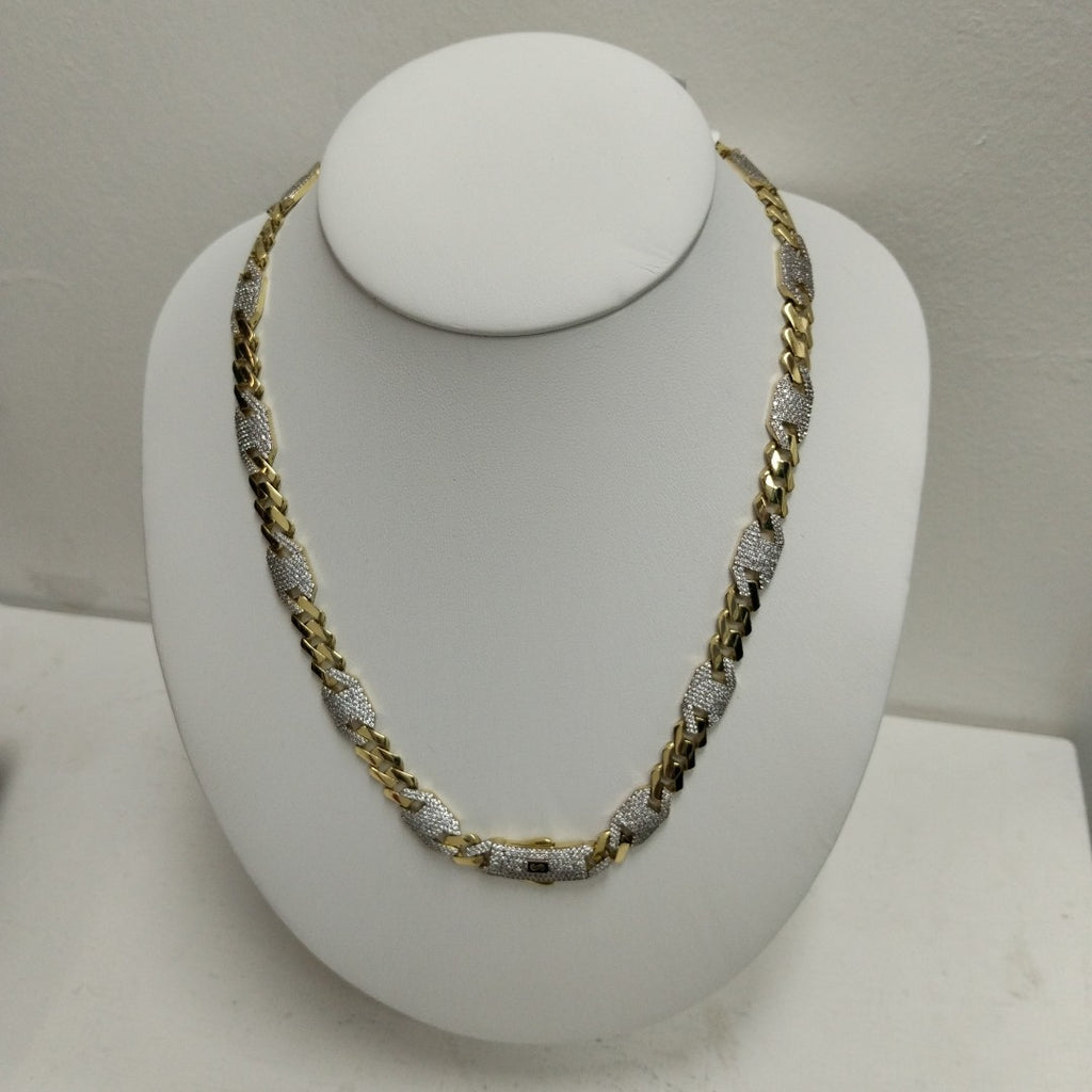 CADENA MONACO ORO 14K 34.4 (NUEVO)