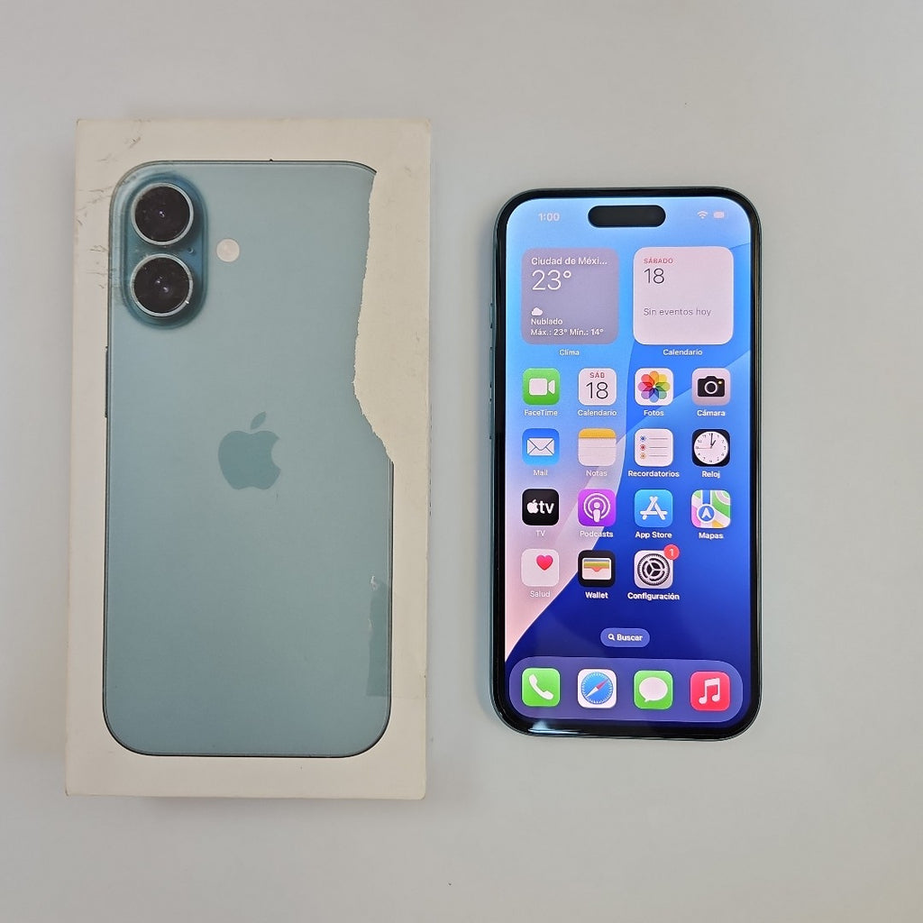 CELULAR APPLE IPHONE 16 A3286 (2024) 128 GB 8 GB RAM