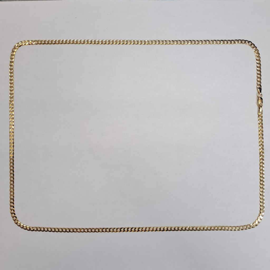 CADENAS BARBADA AMARILLA ORO 14K 8 (NUEVO)