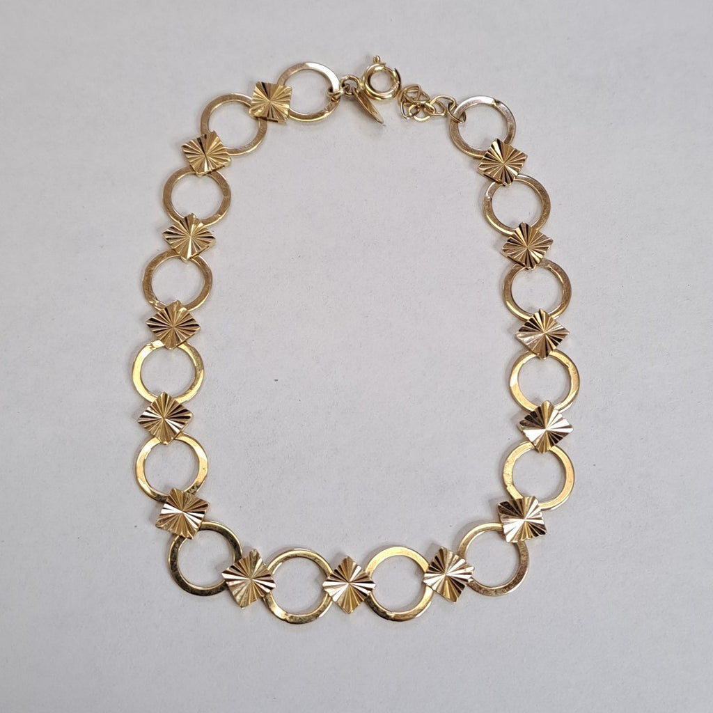 PULSERAS DAMA ORO 14K 3.5 (NUEVO)
