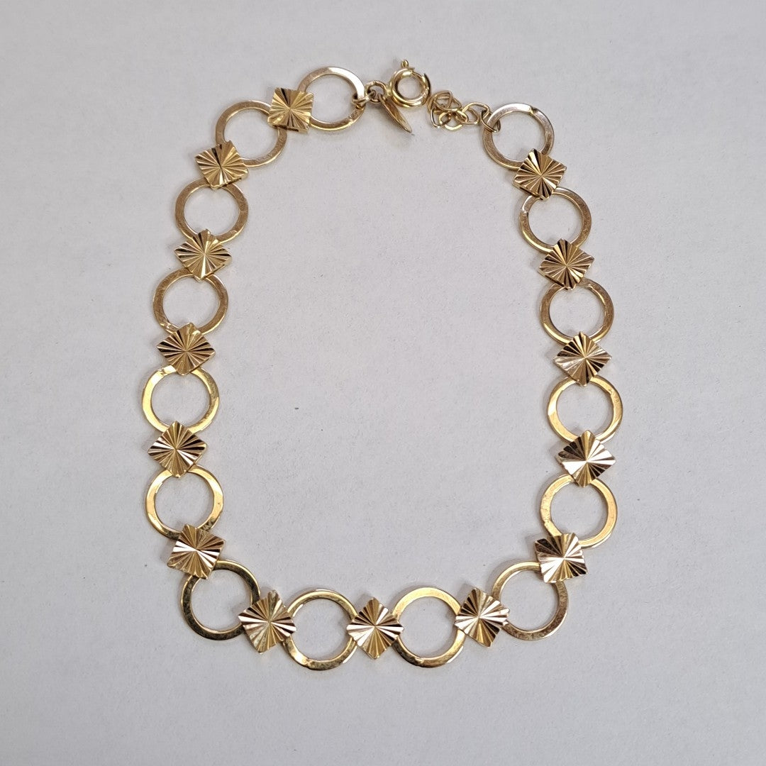 PULSERAS DAMA ORO 14K 3.5 (NUEVO)