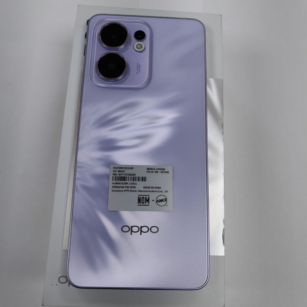 CELULAR OPPO  RENO 13F 5G CPH2699 (2025) 256 GB 12 GB RAM