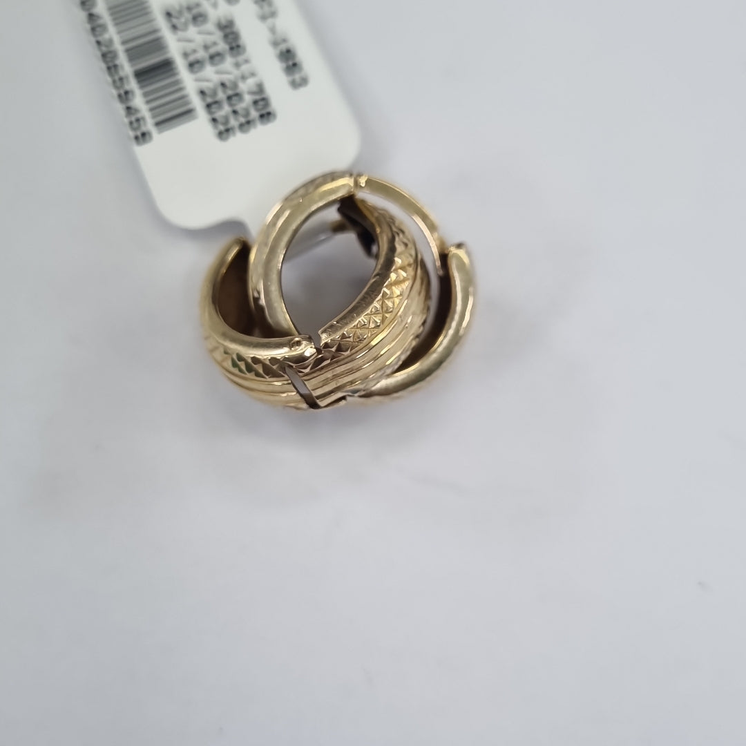 ARRACADAS PAR. ORO. 14 K 2.5 GRMS (SEMINUEVO)