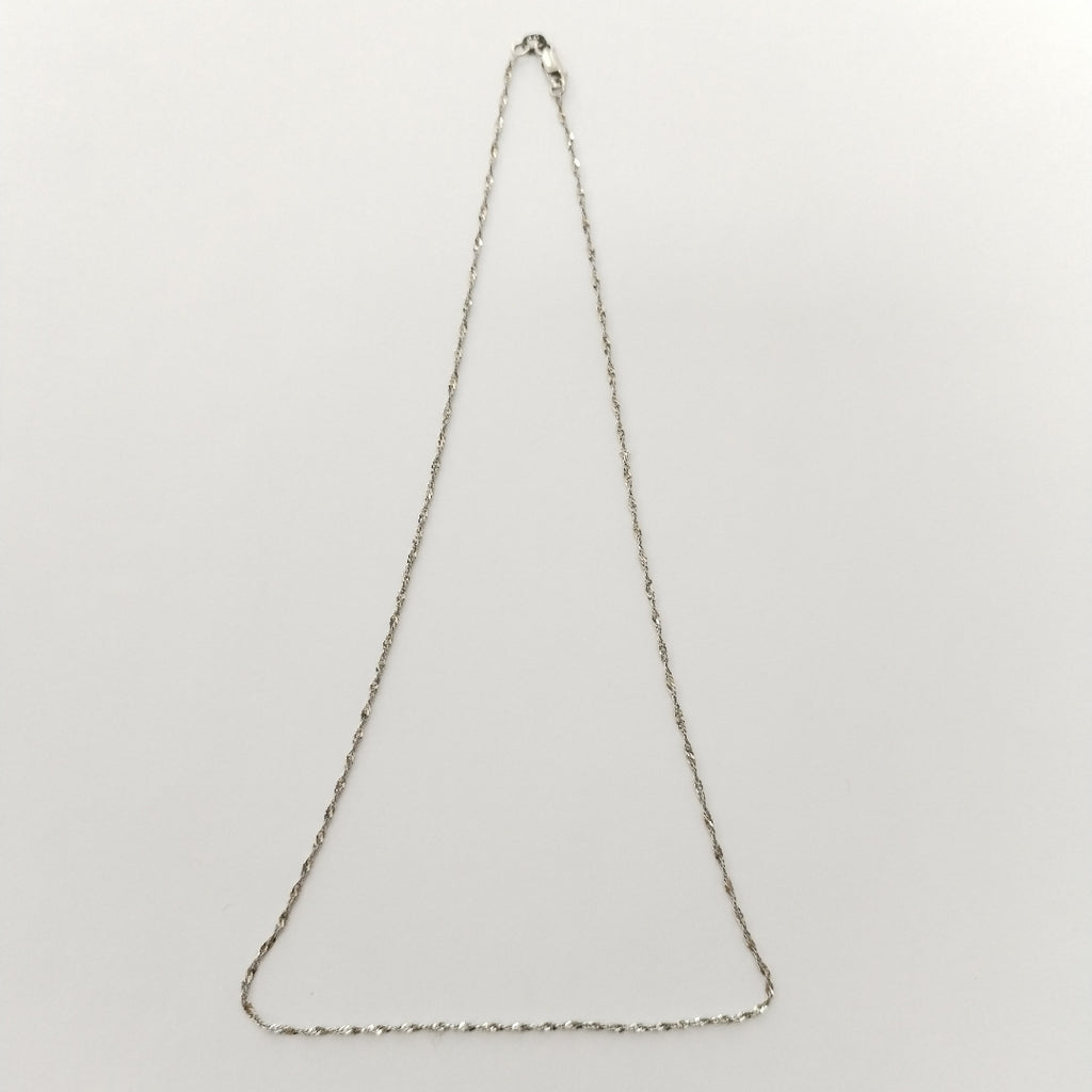 CADENA ORO BLANCO 14 K 1,40 GRMS (SEMINUEVO)