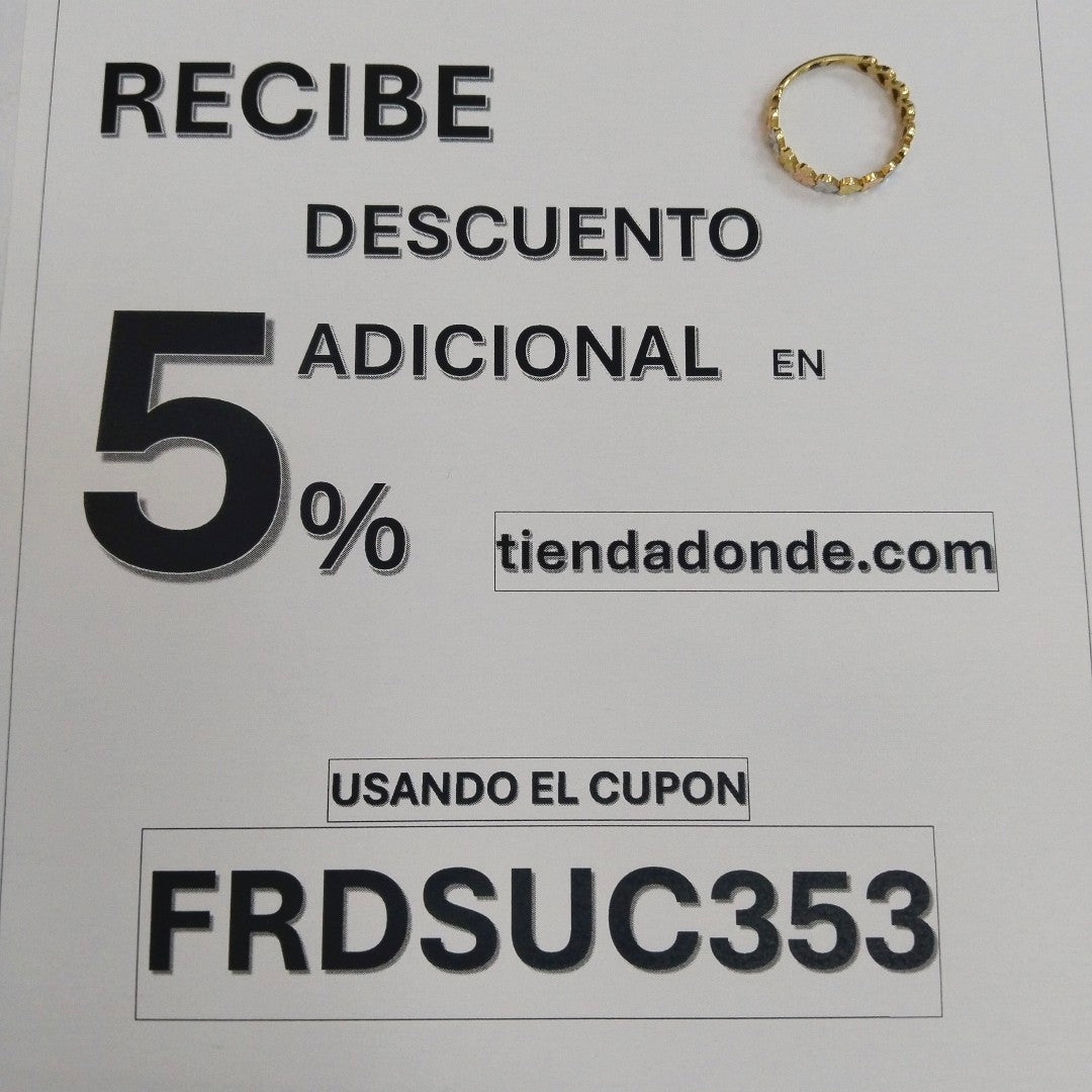 ANILLITO. ORO. 10 K 1.2 GRMS (SEMINUEVO)