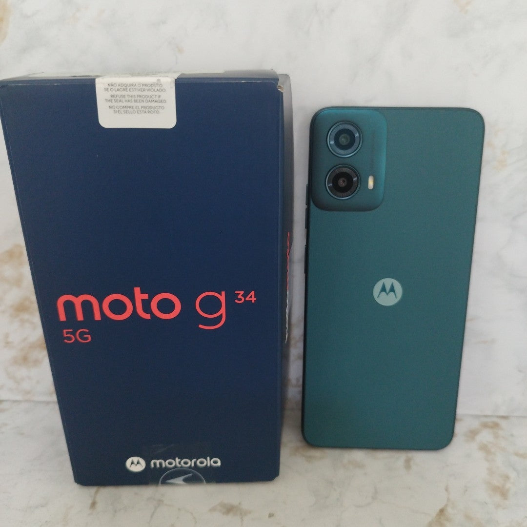 CELULAR MOTOROLA MOTO G34 5G XT2363-1 256 GB 8 GB RAM (SEMINUEVO)