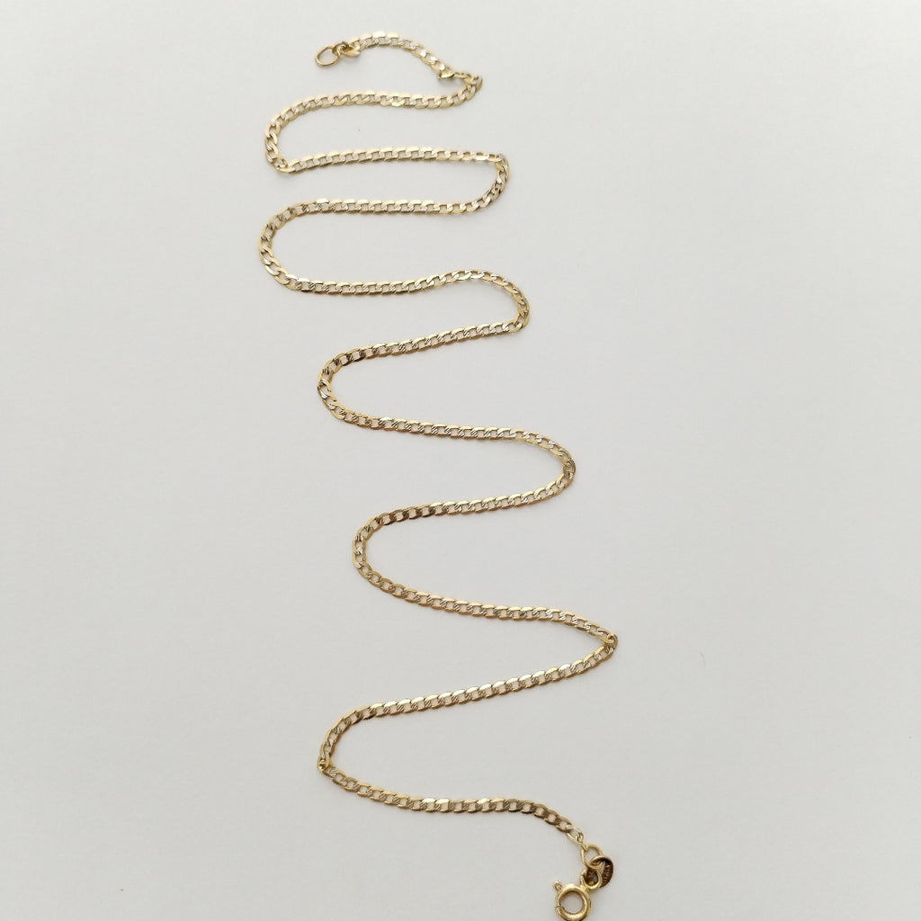 CADENA ORO 14 K 2,40 GRMS (SEMINUEVO)
