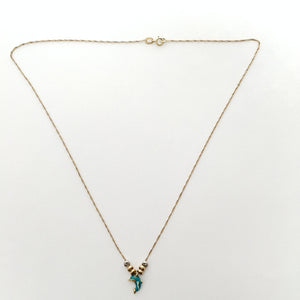 CADENA,DIJE ORO 14 K 1,30 GRMS (SEMINUEVO)
