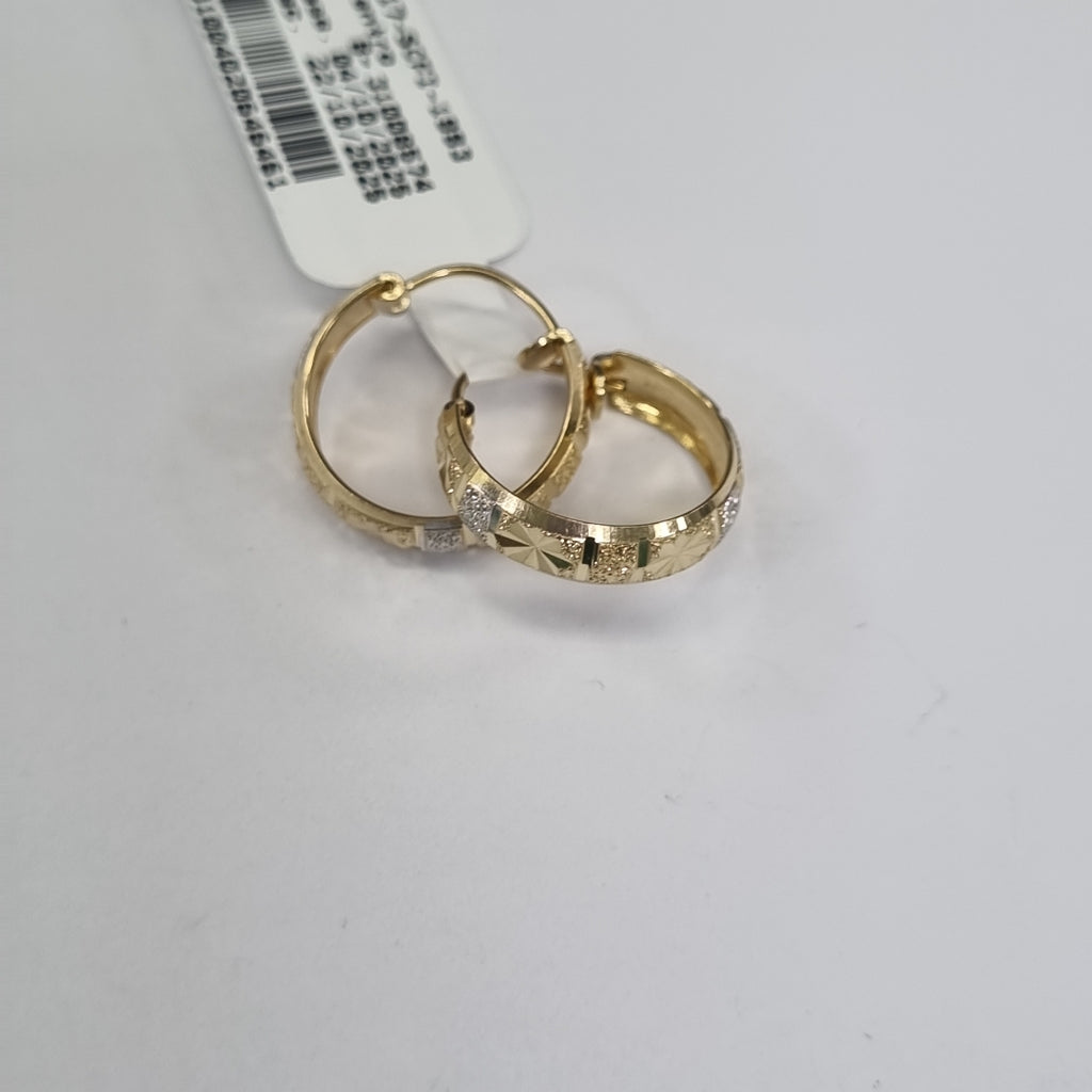 ARRACADAS PAR. ORO. 14 K 2.5 GRMS (SEMINUEVO)