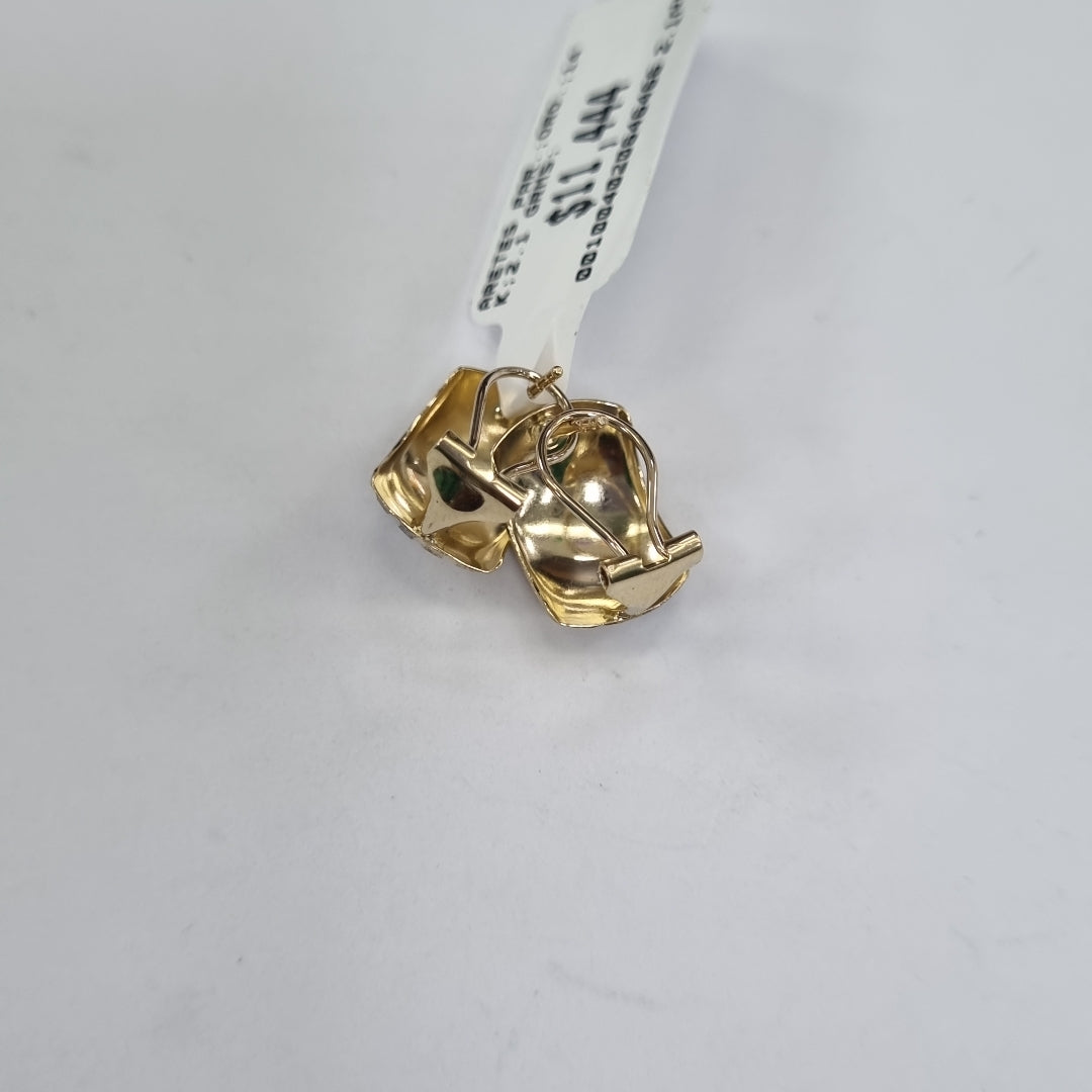 ARETES PAR. ORO. 14 K 2.1 GRMS (SEMINUEVO)