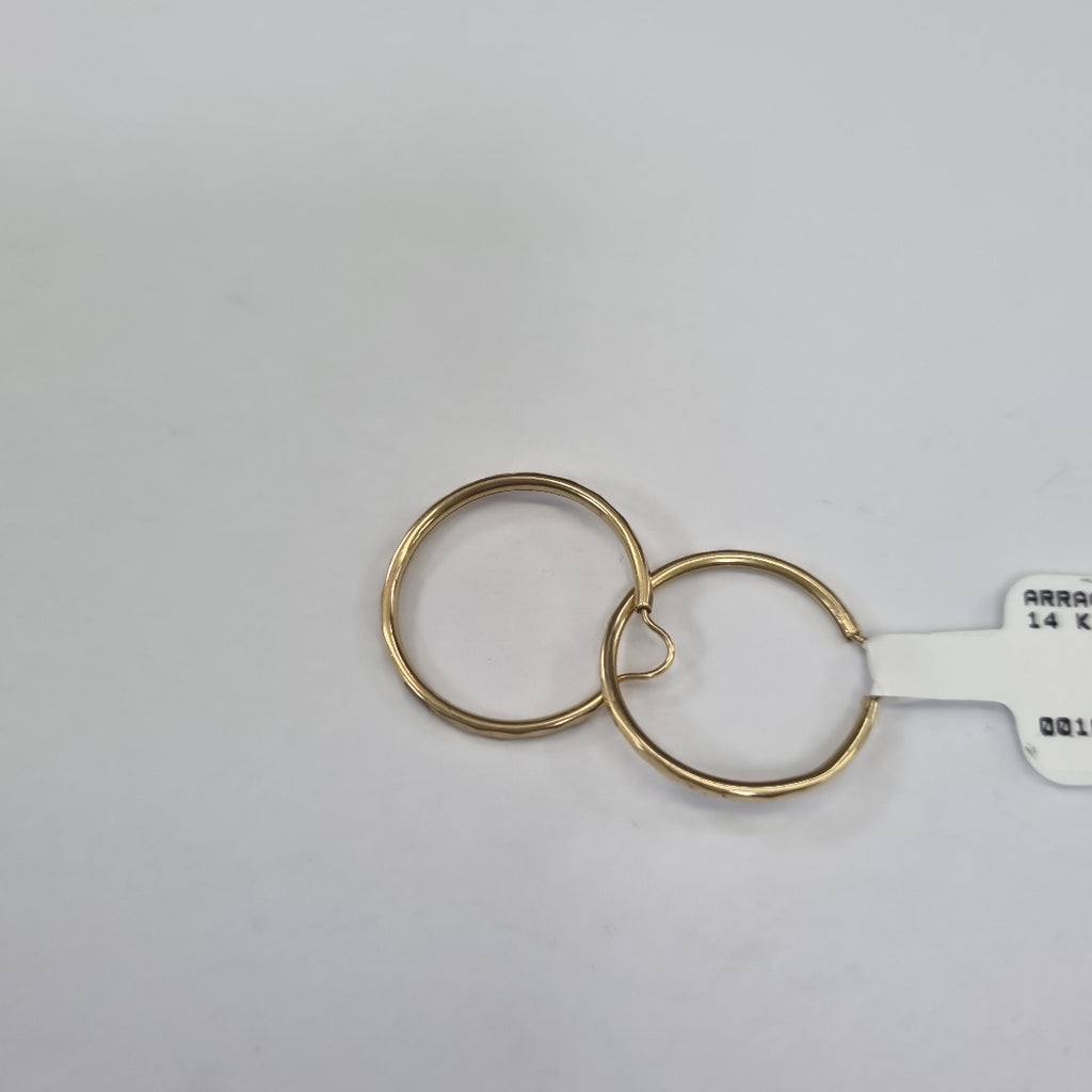 ARRACADAS PAR. ORO. 14 K 1.3 GRMS (SEMINUEVO)