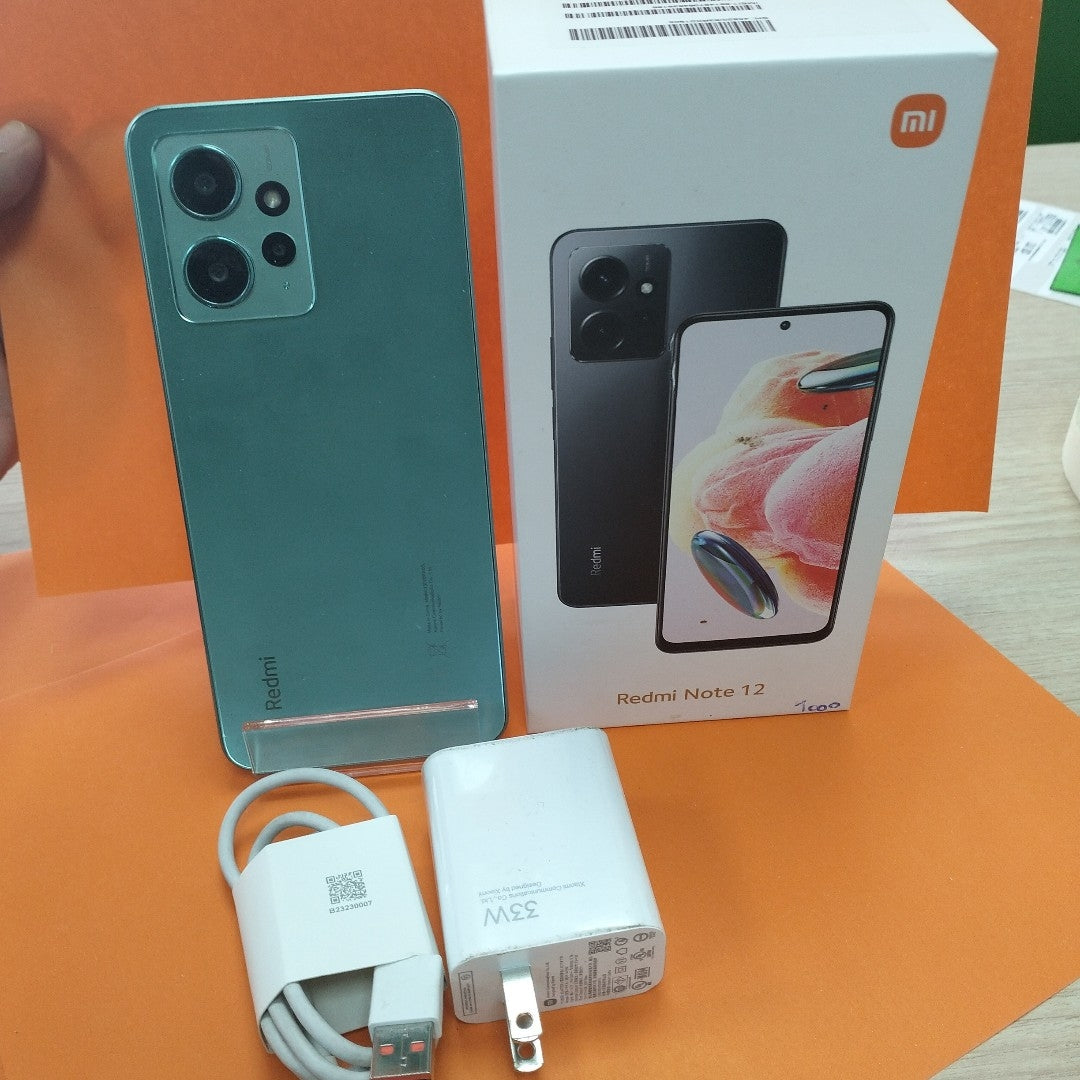 CELULAR XIAOMI REDMI NOTE 12 23028RA60L 128 GB 6 GB RAM (SEMINUEVO)