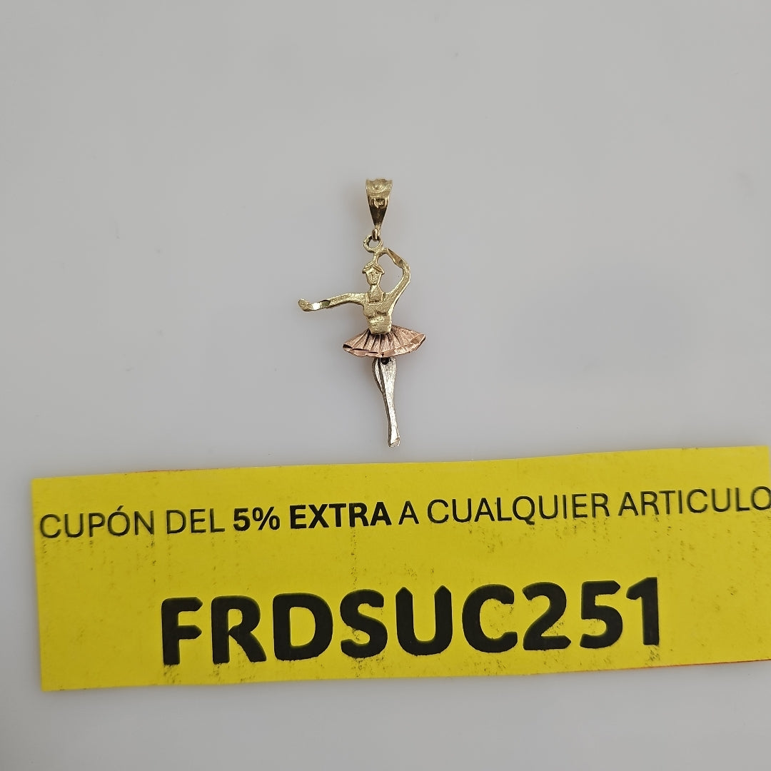 DIJE. ORO. 14 K 2.2 GRMS (SEMINUEVO)