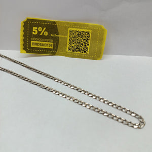 CADENA PLATA 14,60 GRMS (SEMINUEVO)