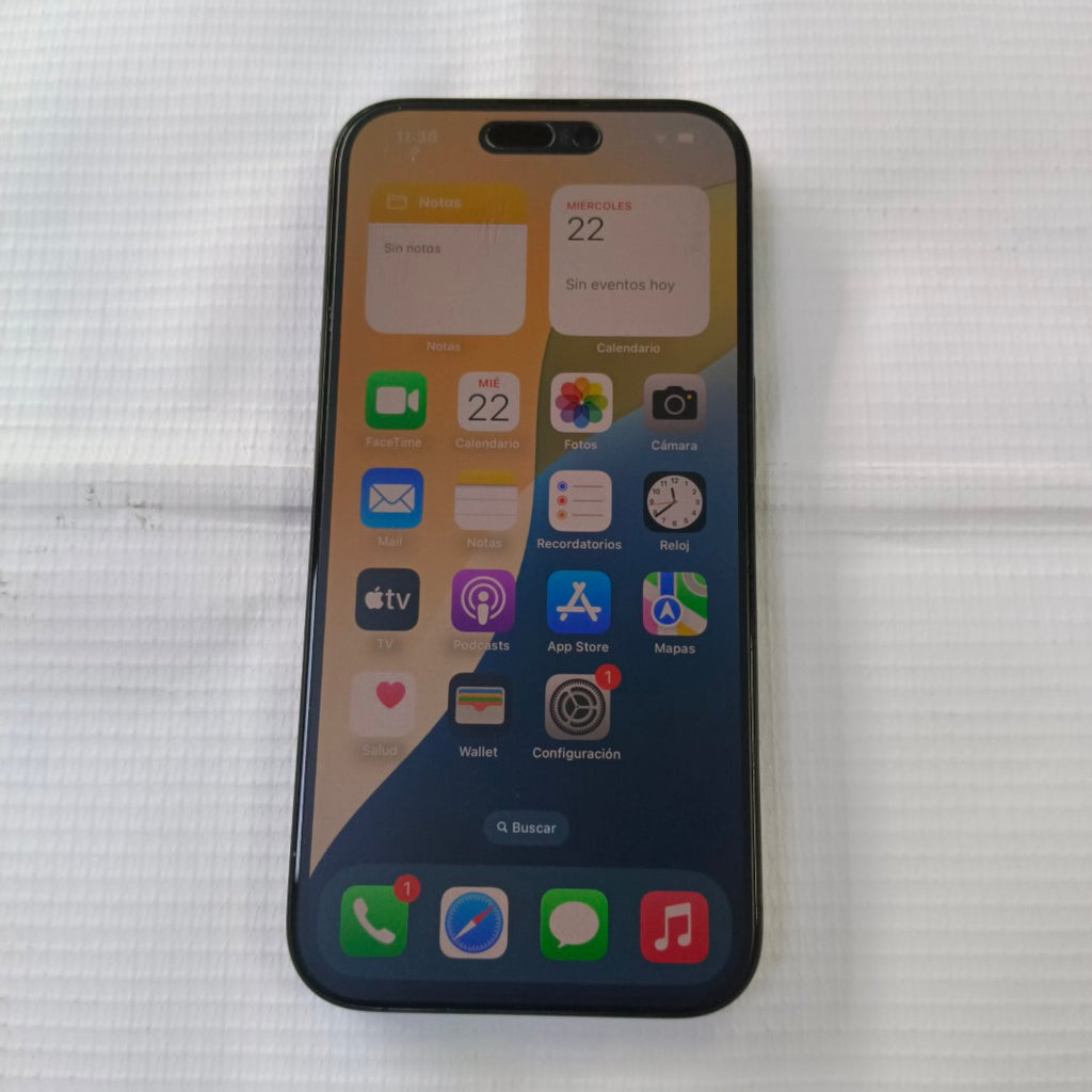 CELULAR APPLE IPHONE 15 PRO A3101 128 GB 8 GB RAM (SEMINUEVO)
