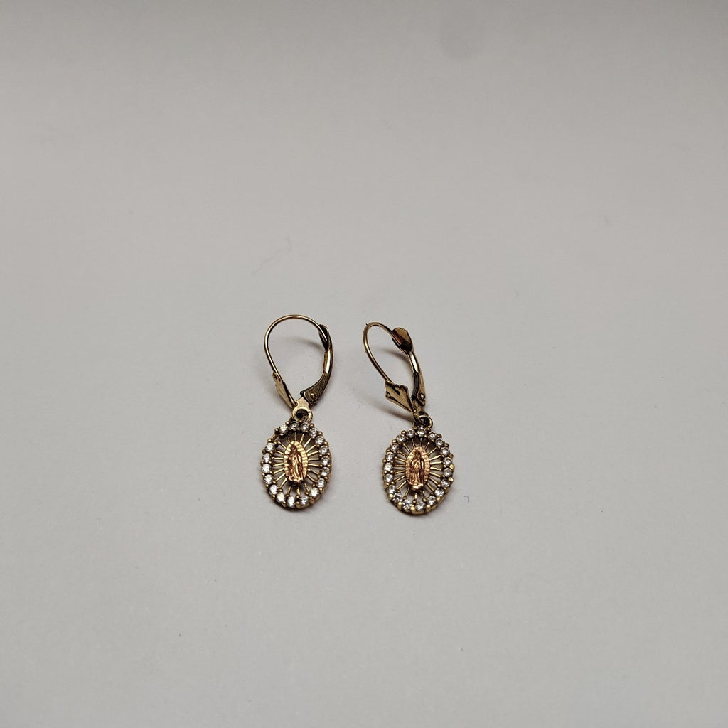 ARETES PAR ORO 14 K 1,70 GRMS (SEMINUEVO)