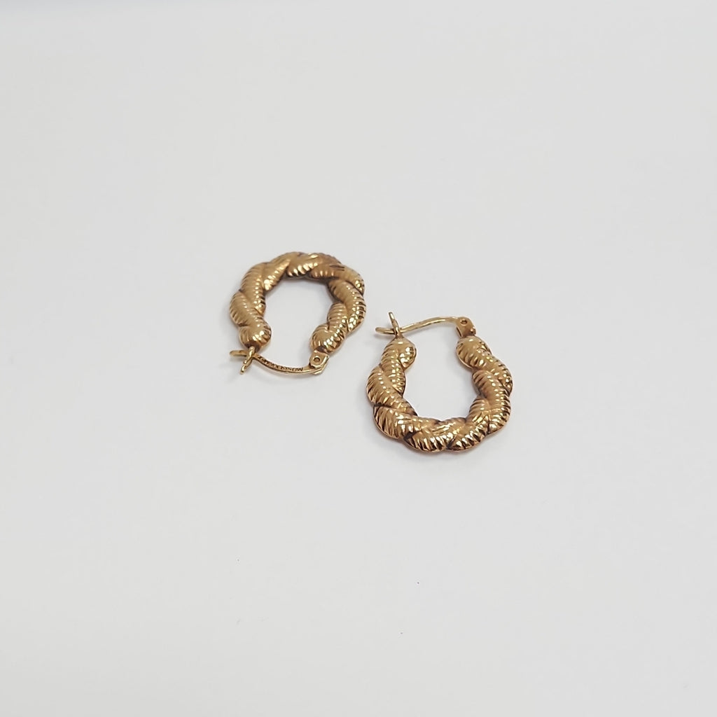 ARETES PAR. ORO. 14 K 1.8 GRMS (SEMINUEVO)