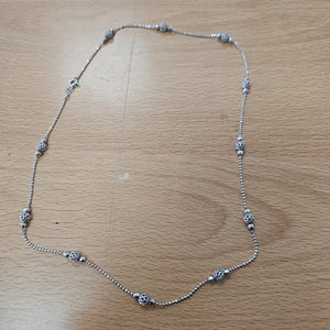 GARGANTILLA ORO BLANCO 14 K 5,70 GRMS (SEMINUEVO)
