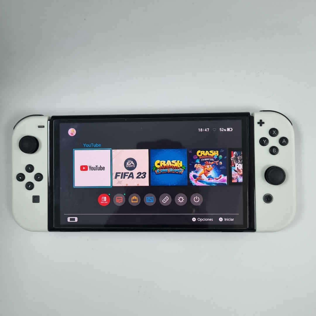 CONSOLA DE VIDEOJUEGO NINTENDO SWITCH OLED 64 GB (SEMINUEVO)