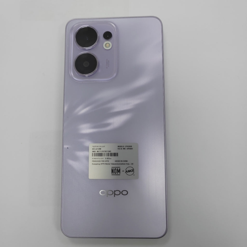 CELULAR OPPO  RENO 13F 5G CPH2699 (2025) 256 GB 12 GB RAM (SEMINUEVO)