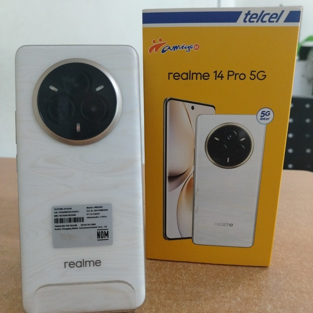CELULAR REALME 14 PRO 5G RMX5056 (2025) 256 GB 8 GB RAM (SEMINUEVO)