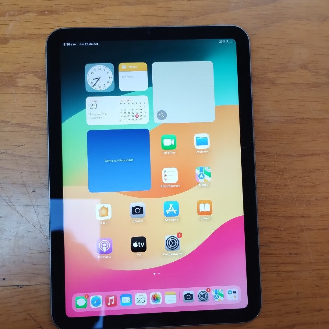 TABLETA APPLE IPAD MINI 6 A2567 256 GB 4 GB RAM