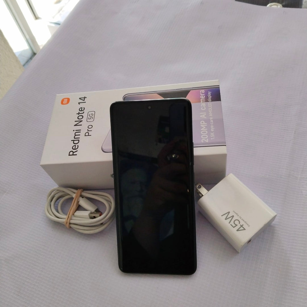 CELULAR XIAOMI REDMI NOTE 14 PRO 5G 24090RA29G (2025) 256 GB 8 GB RAM