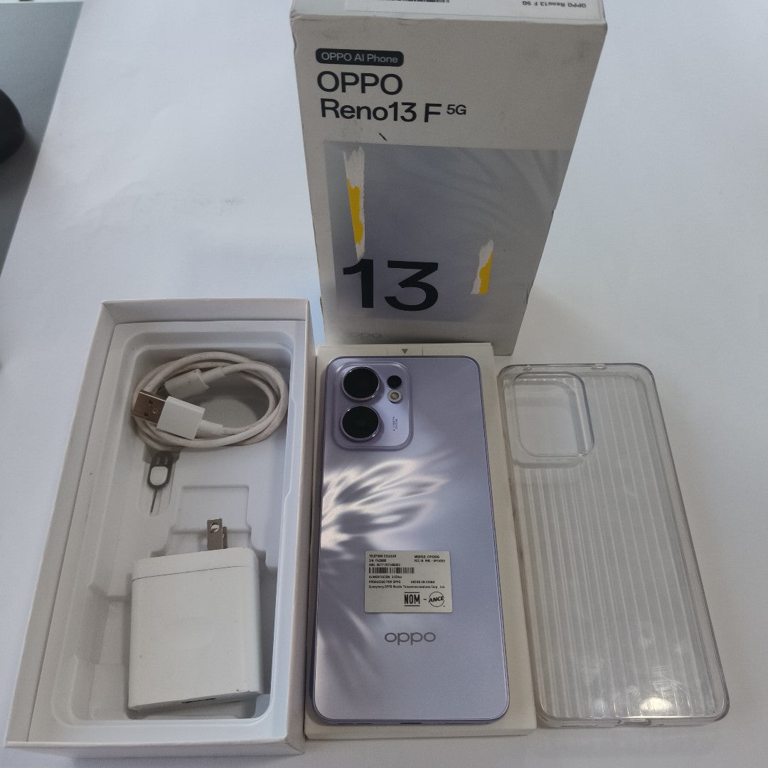 CELULAR OPPO  RENO 13F 5G CPH2699 (2025) 256 GB 12 GB RAM (SEMINUEVO)